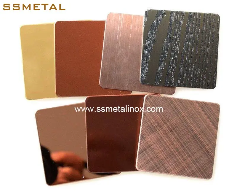 Introduction of color stainless steel plate